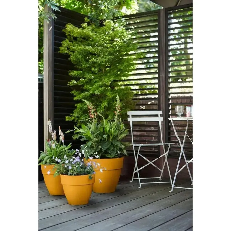 Elho Vibia Campana Round Plant Pot - Various Colours / Sizes Available