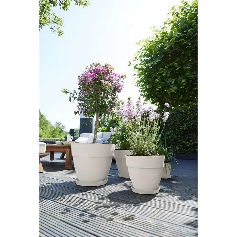Elho Vibia Campana Round Plant Pot - Various Colours / Sizes Available