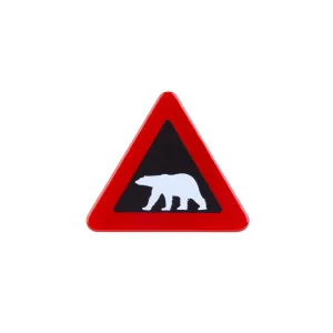 Emalco Enamelware Polar Bear Magnet