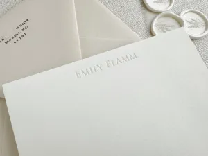 Emily - Letterpress Stationery