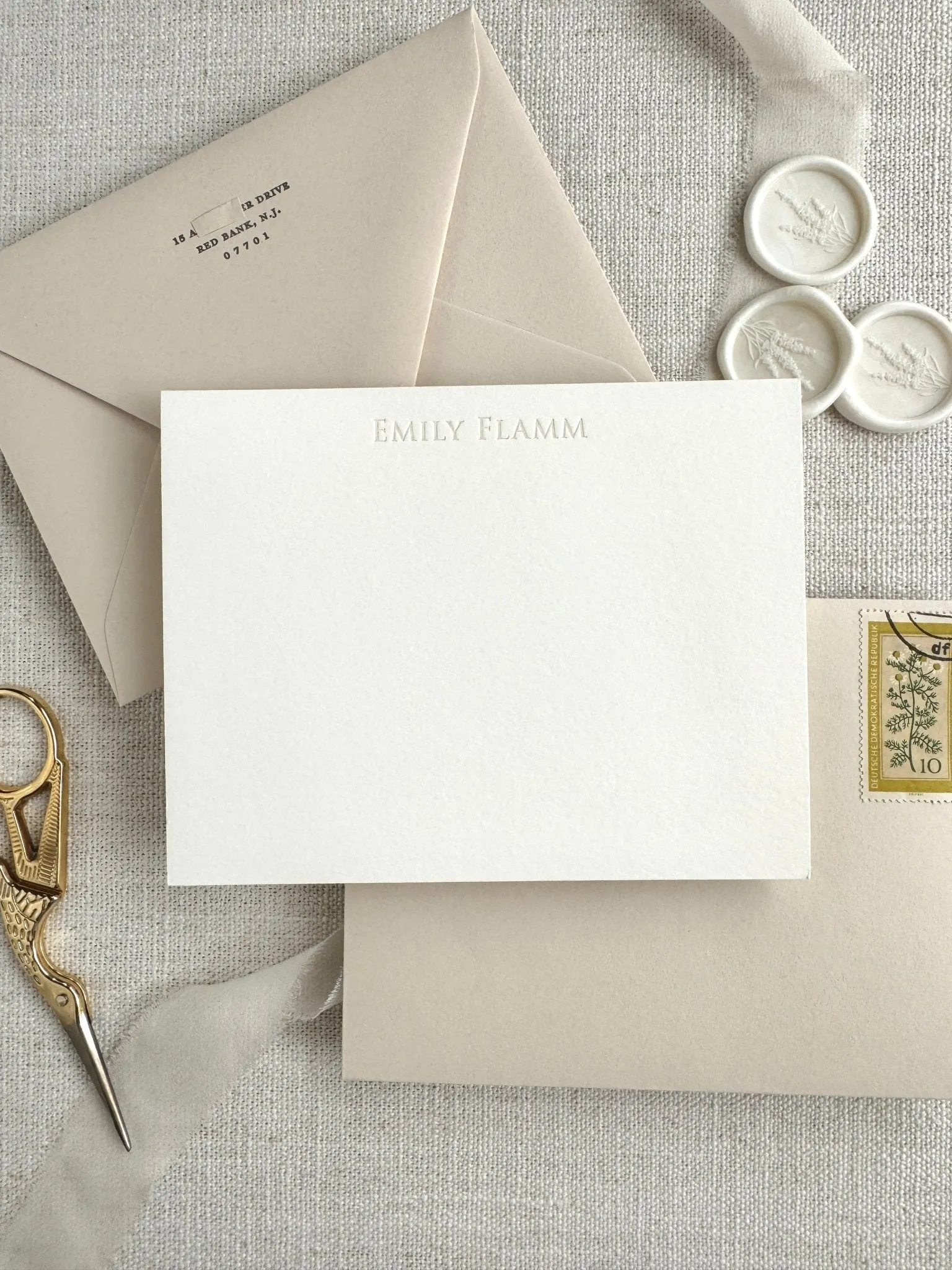 Emily - Letterpress Stationery