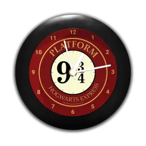 Epic Stuff - Harry Potter - Hogwarts 9 3/4 Table Clocks New | Desk Clock | Table Clock for Home Decor |Table Clock for Office Gift Birthday Gift, (India