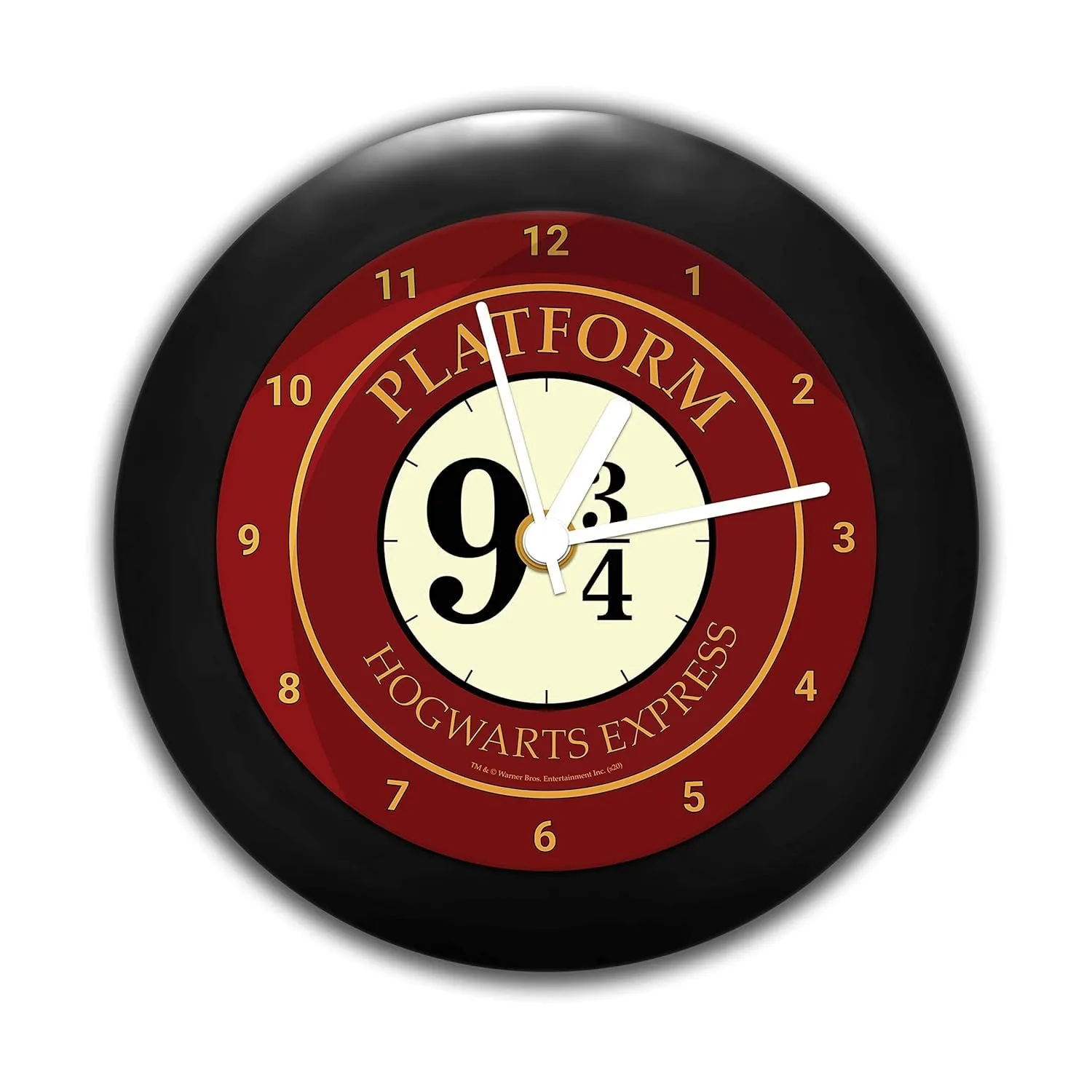 Epic Stuff - Harry Potter - Hogwarts 9 3/4 Table Clocks New | Desk Clock | Table Clock for Home Decor |Table Clock for Office Gift Birthday Gift, (India