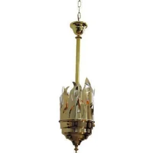 Eternal Light in Brass Flames