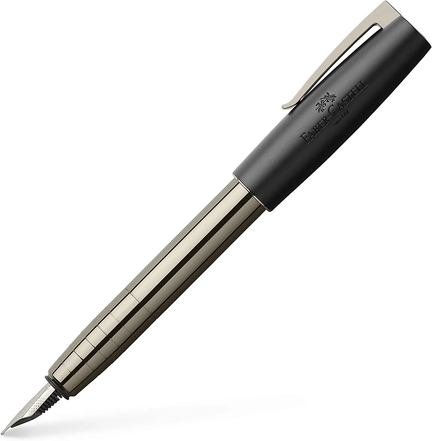 FABER-CASTELL Fountain pen LOOM gunmetal shiny M