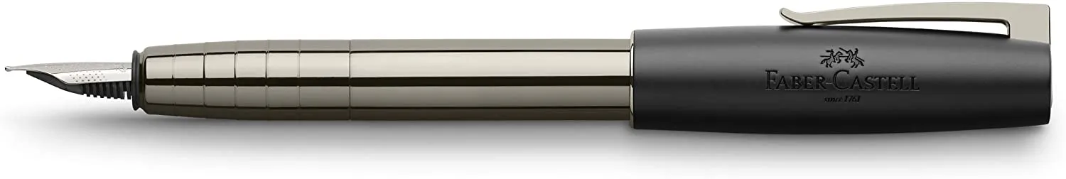FABER-CASTELL Fountain pen LOOM gunmetal shiny M