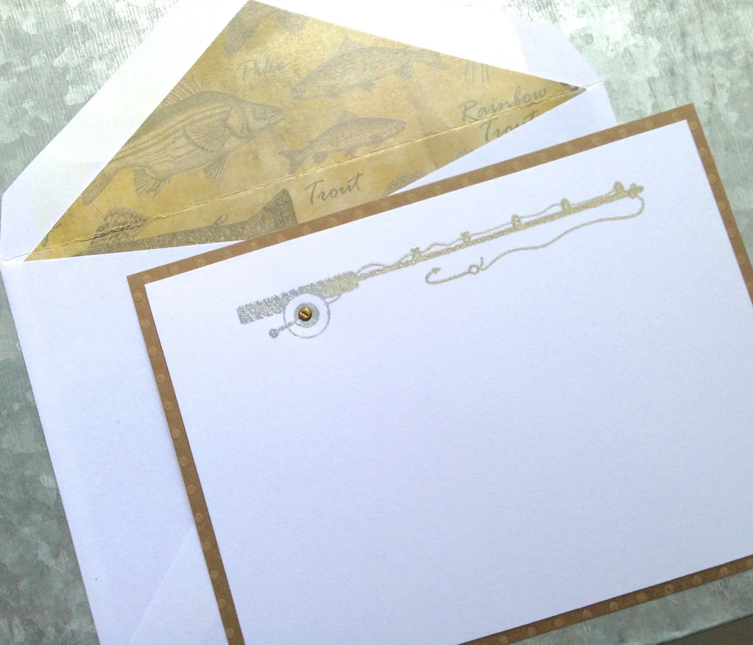 Fishing Rod Notecards
