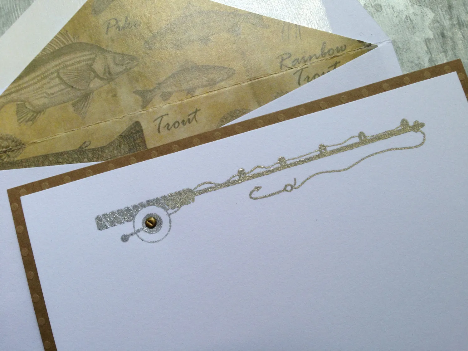 Fishing Rod Notecards
