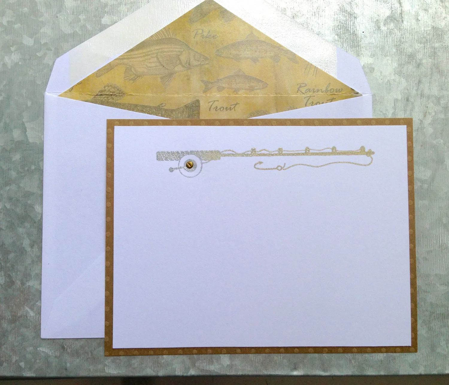 Fishing Rod Notecards