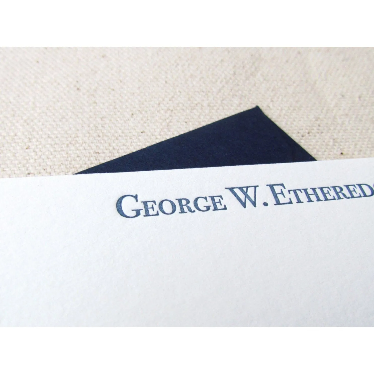 George - Letterpress Stationery