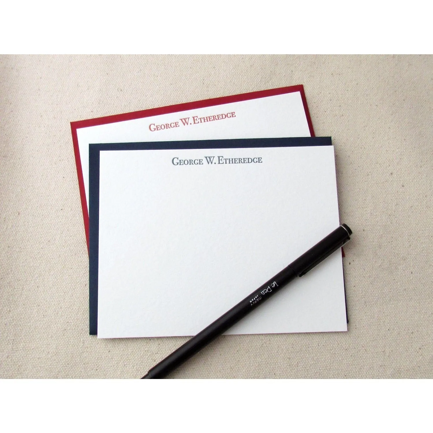 George - Letterpress Stationery