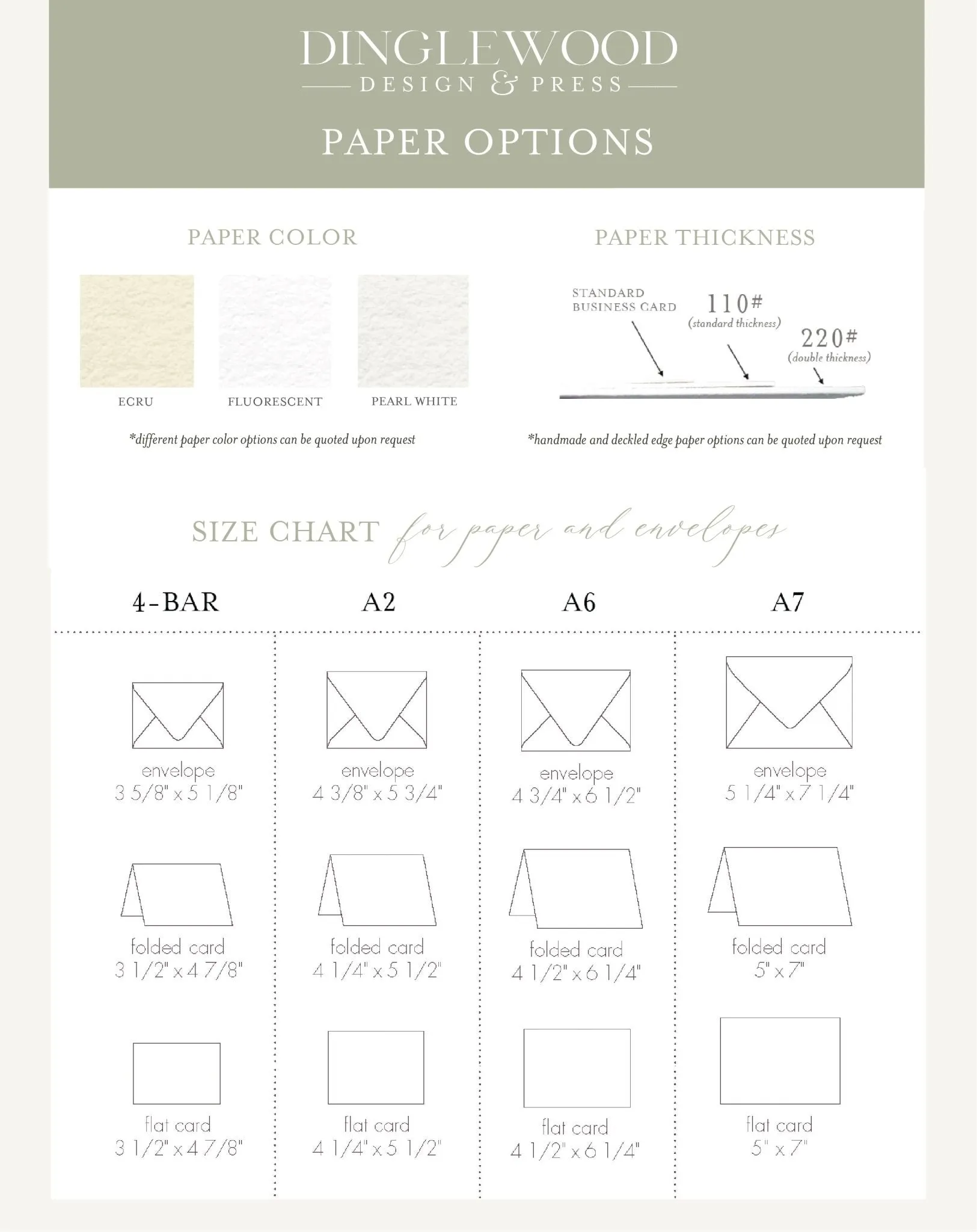 George - Letterpress Stationery
