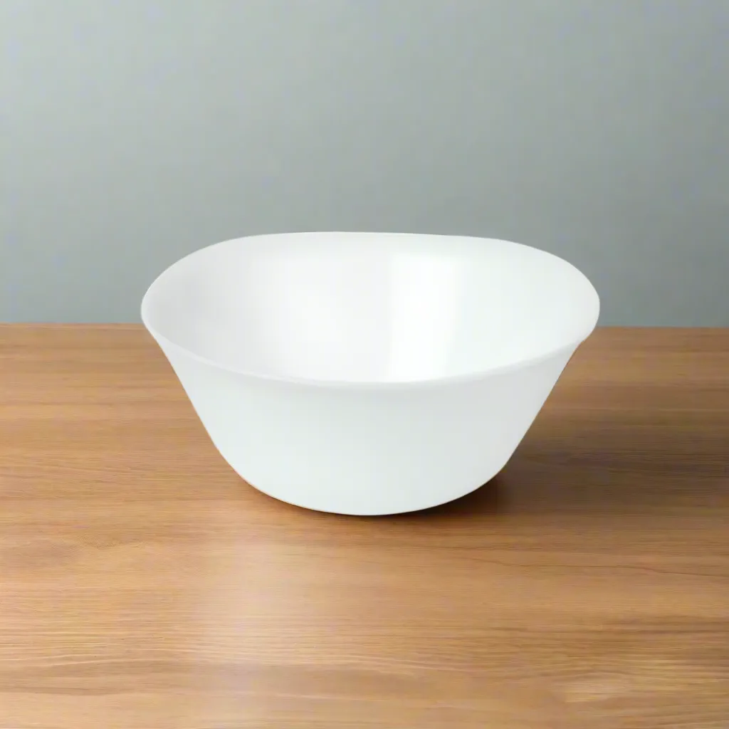Golden Opal Carine Plain White Bowl 17cm (Set of 6)