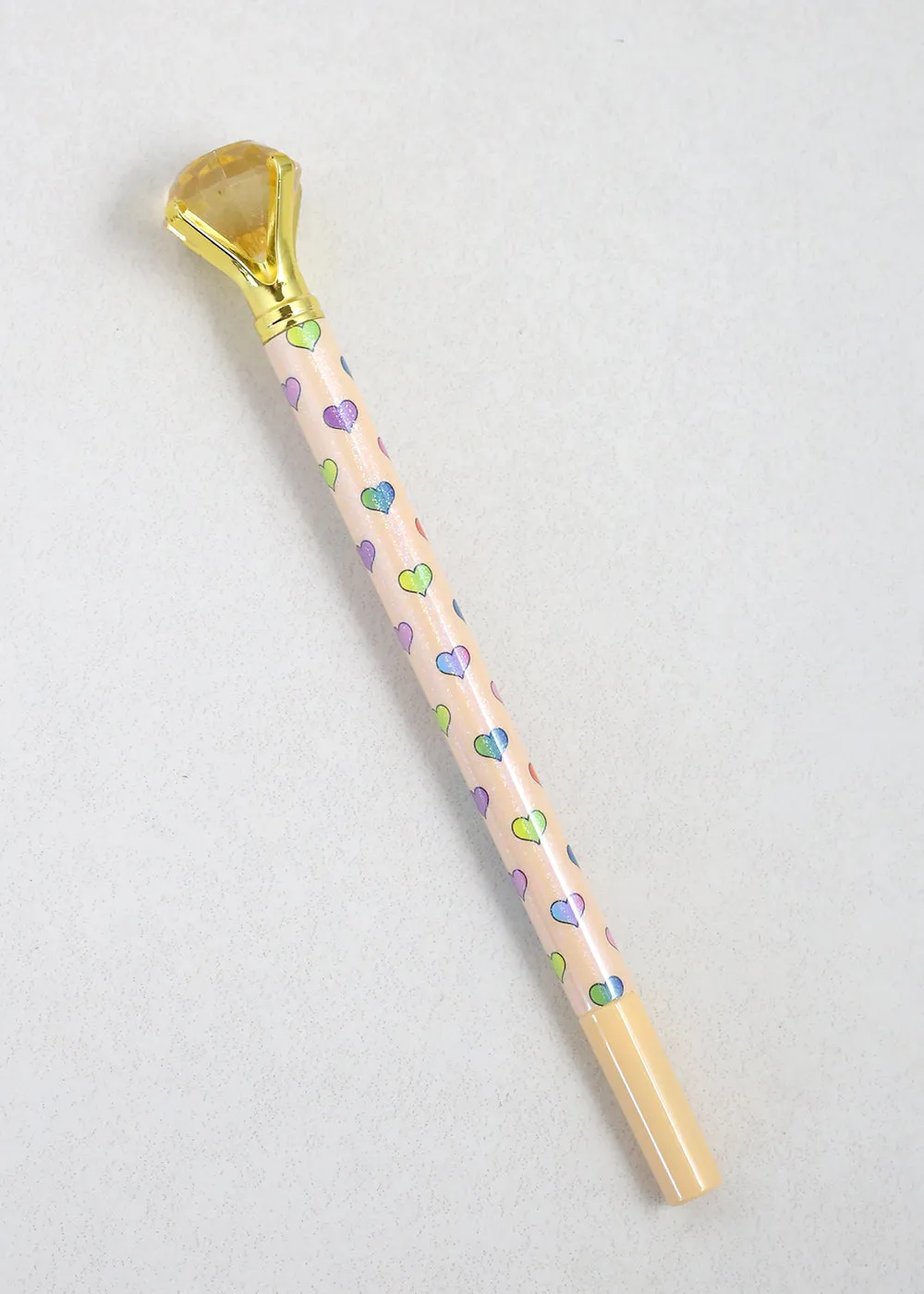Heart & Diamond Top Pen