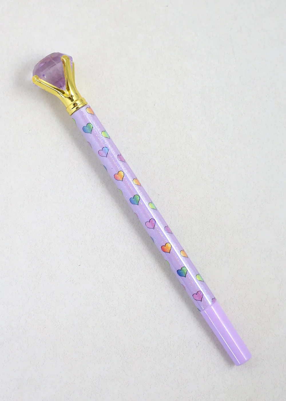 Heart & Diamond Top Pen
