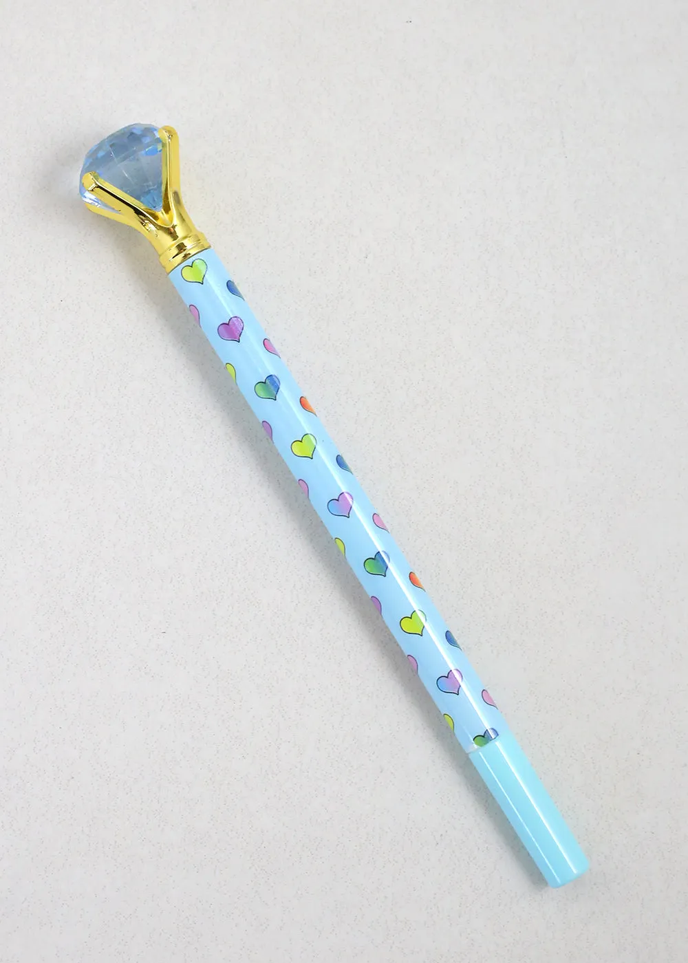 Heart & Diamond Top Pen