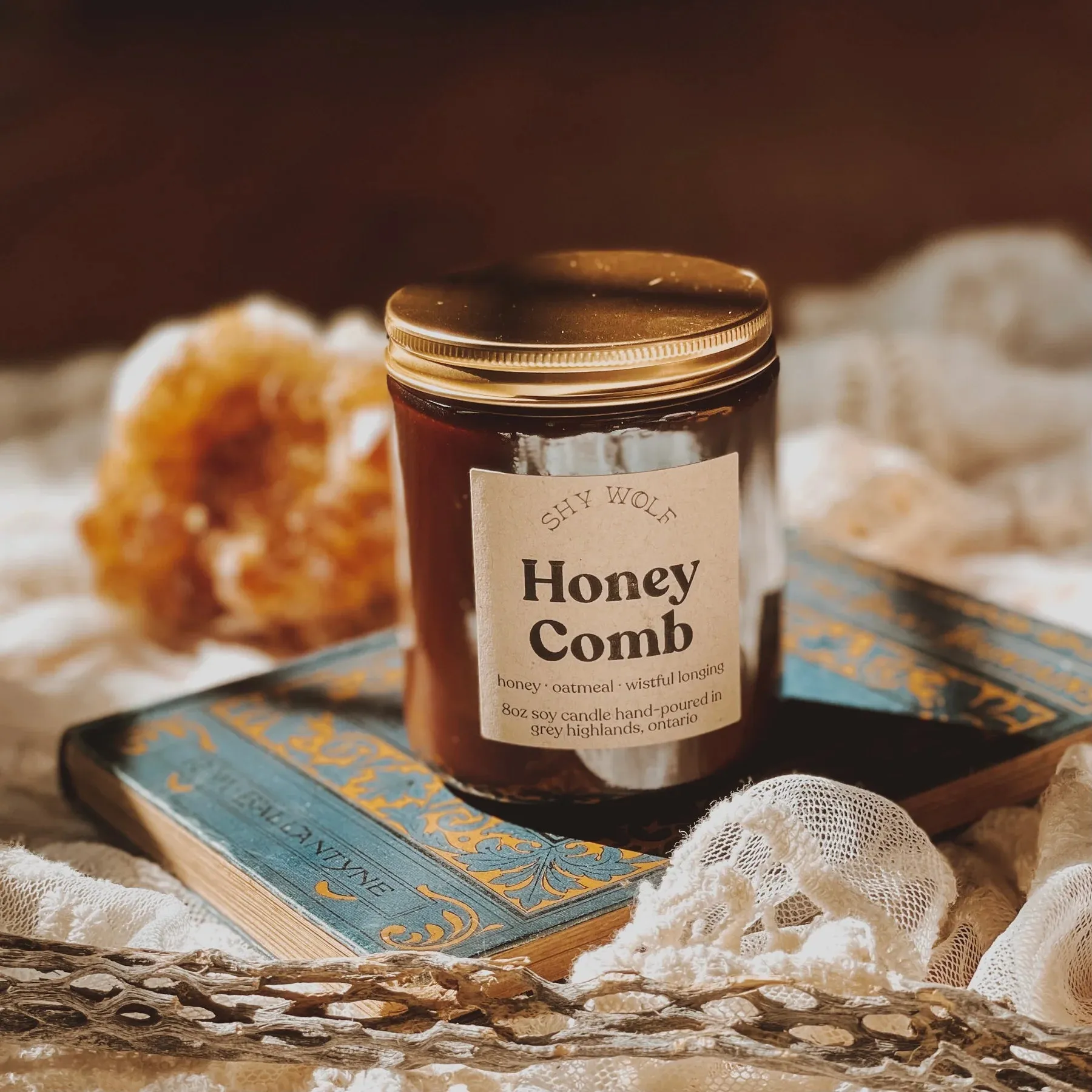 Honey Comb Limited Edition Soy Wax Candle