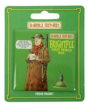 Horrible Histories Frightful First World War Magnet