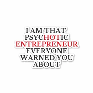 HOT ENTREPRENEUR Sticker
