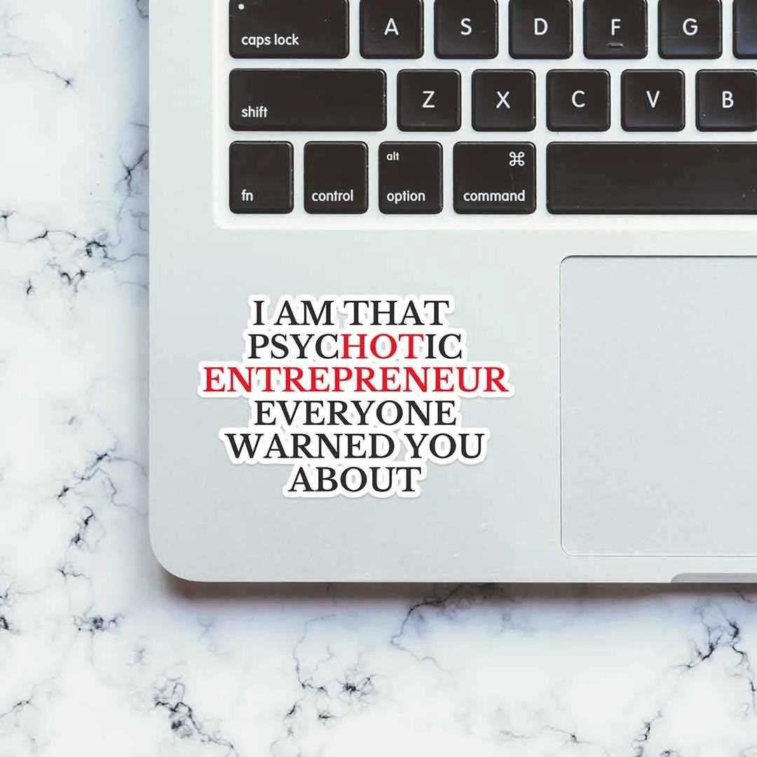 HOT ENTREPRENEUR Sticker