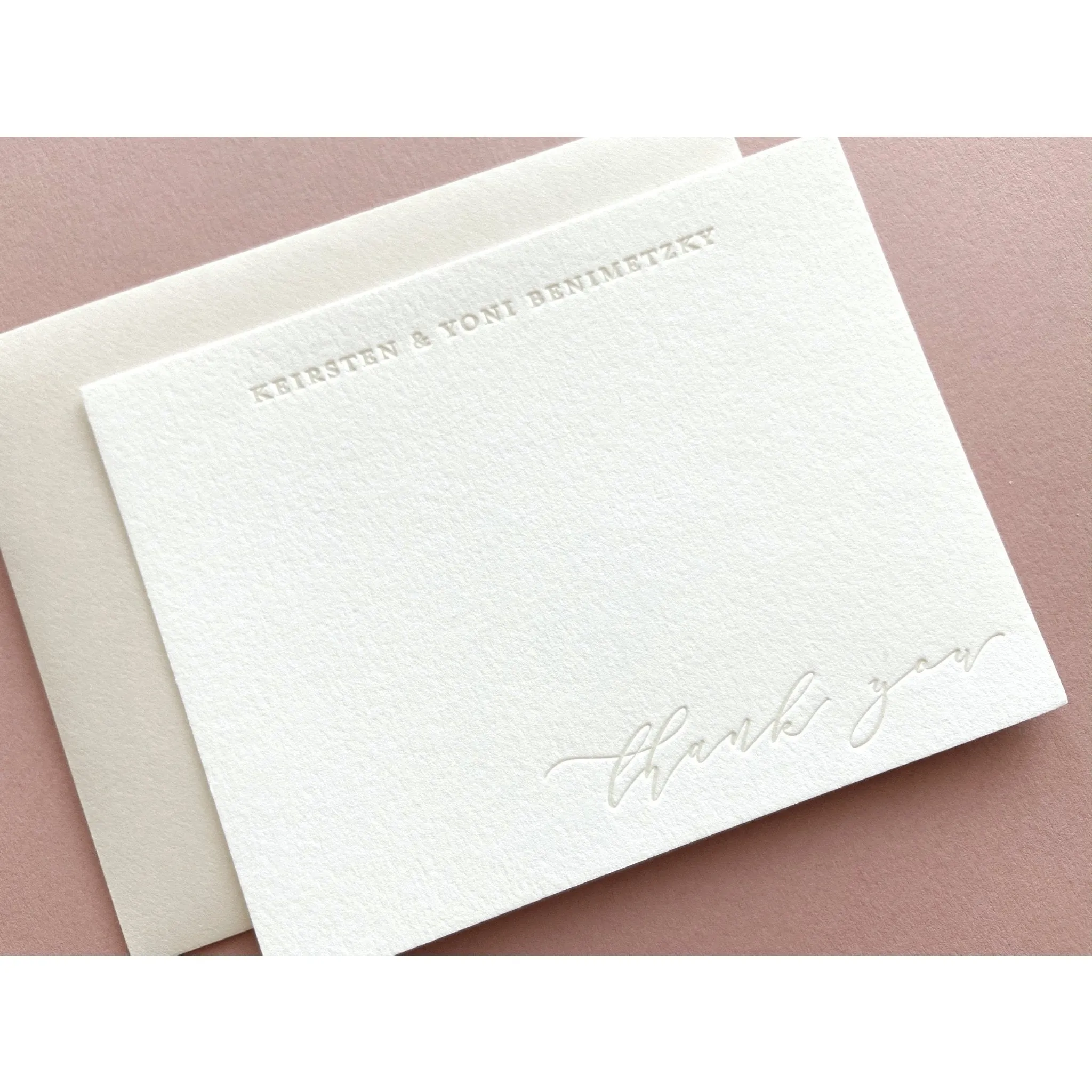 Keirsten - Letterpress Stationery