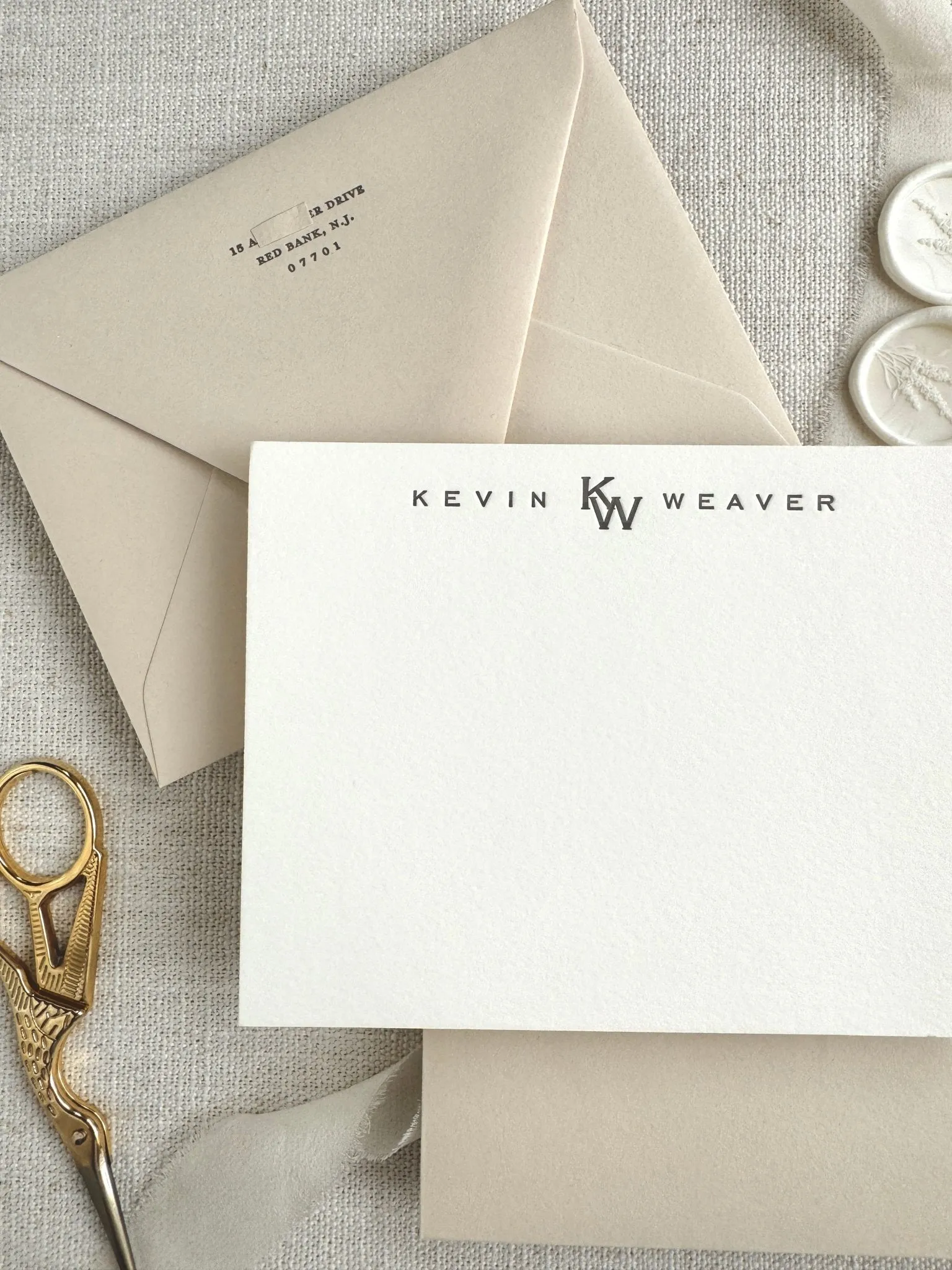 Kevin KW- Letterpress Stationery