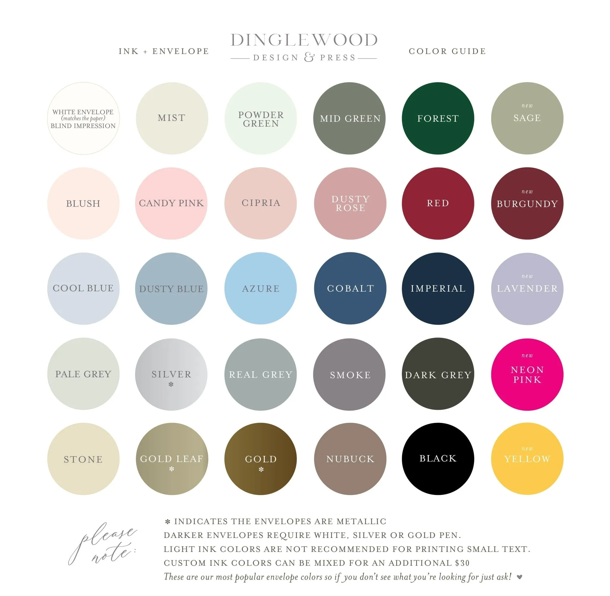 Kevin KW- Letterpress Stationery