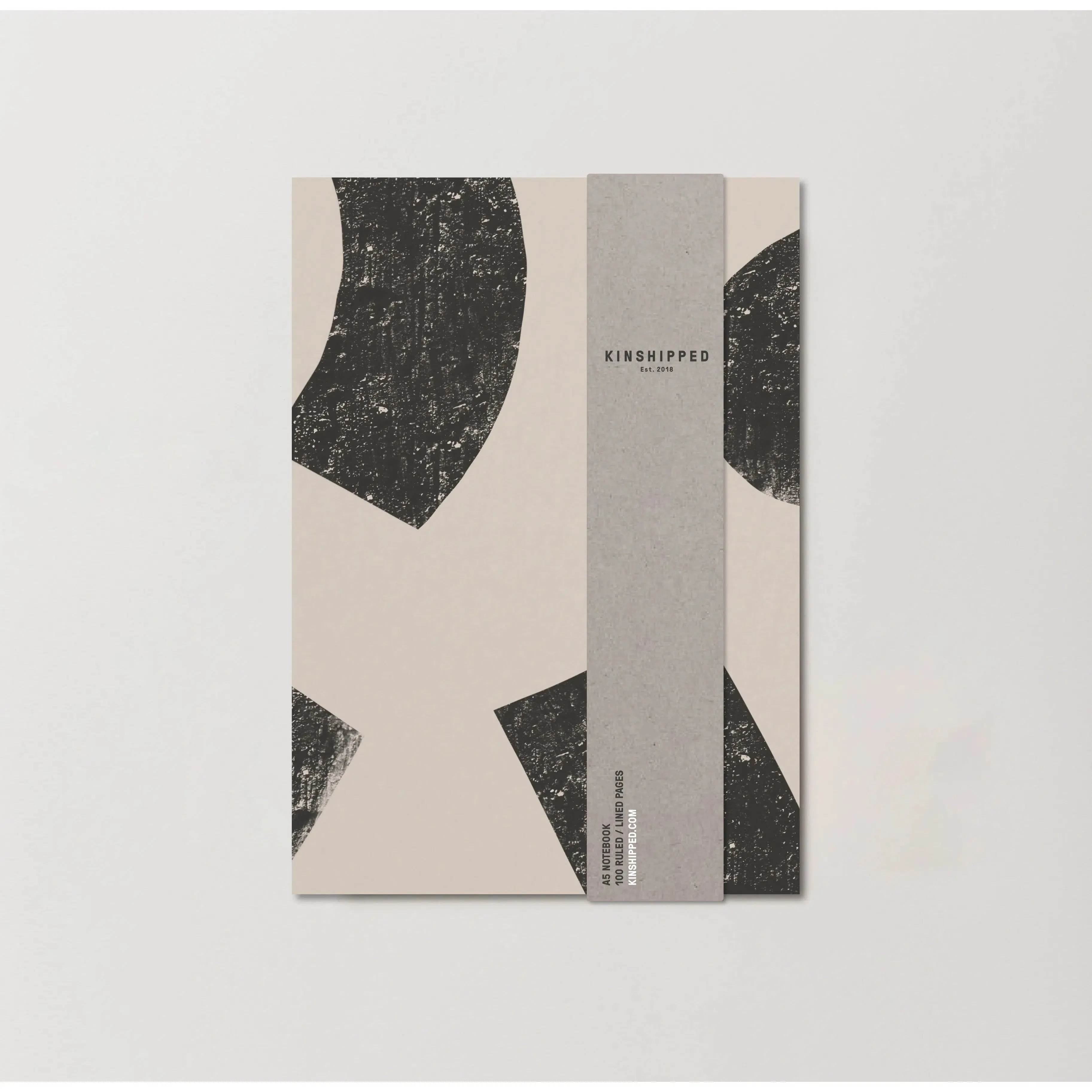 Kinshipped - Abstract Shapes A5 notebook