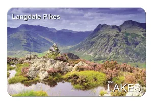 Langdale Pikes Flexible Fridge Magnet