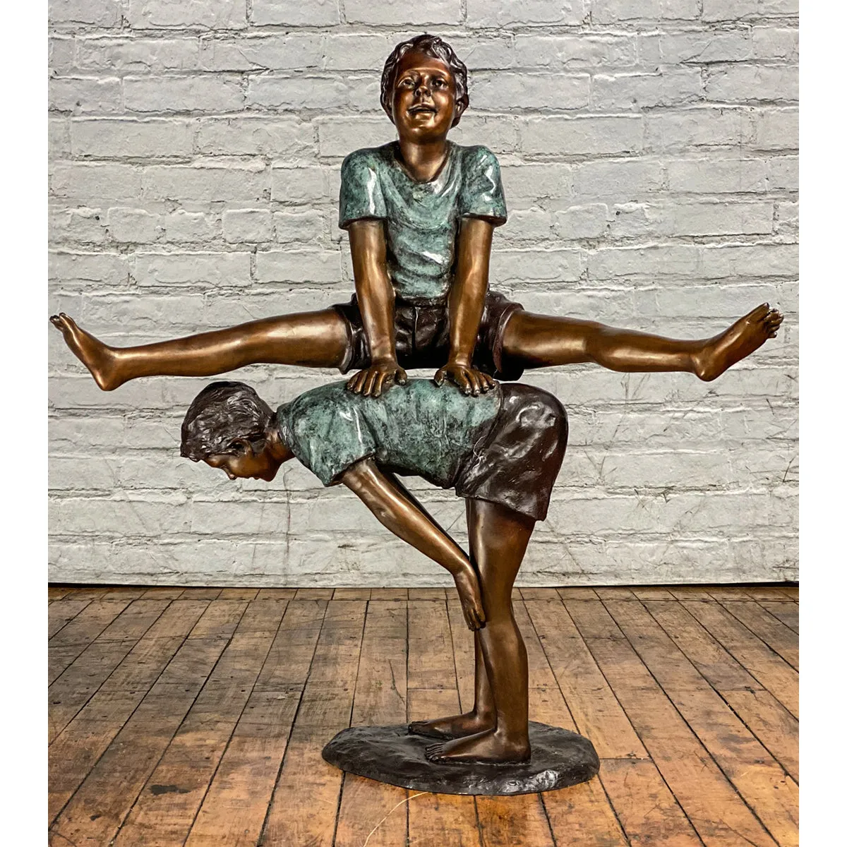 Leapfrog Brothers Statue