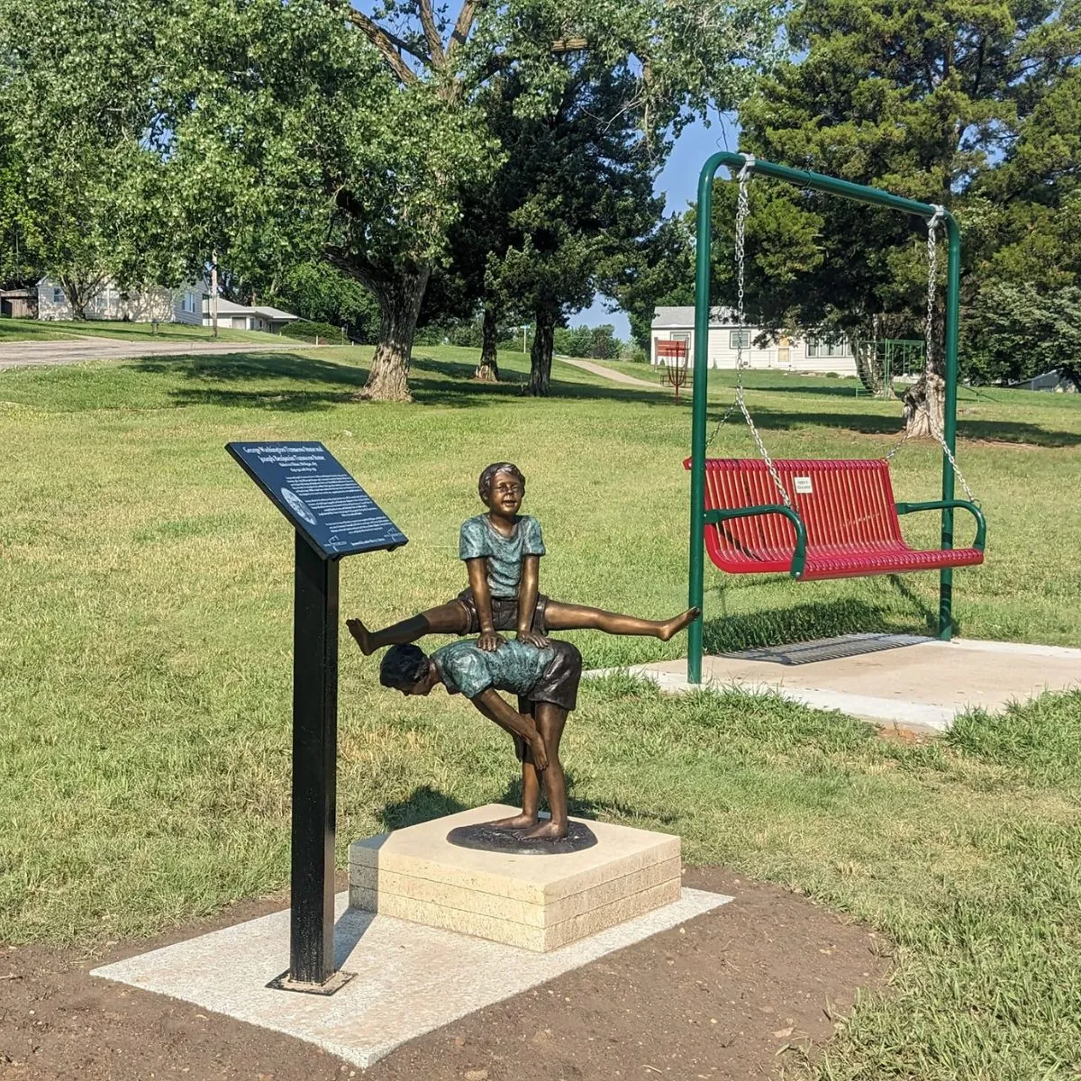 Leapfrog Brothers Statue