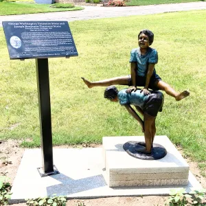 Leapfrog Brothers Statue