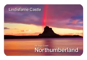 Lindisfarne Castle Flexible Fridge Magnet