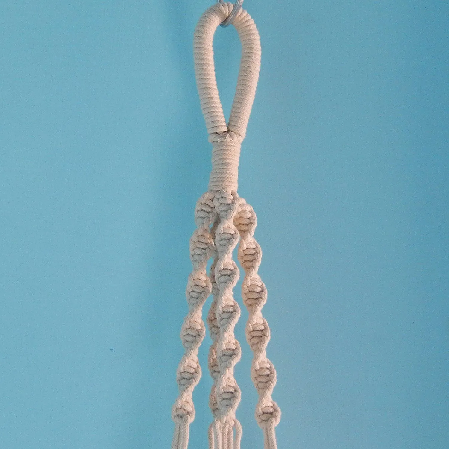Macrame Plant Hanger with Beads (Set of 3)