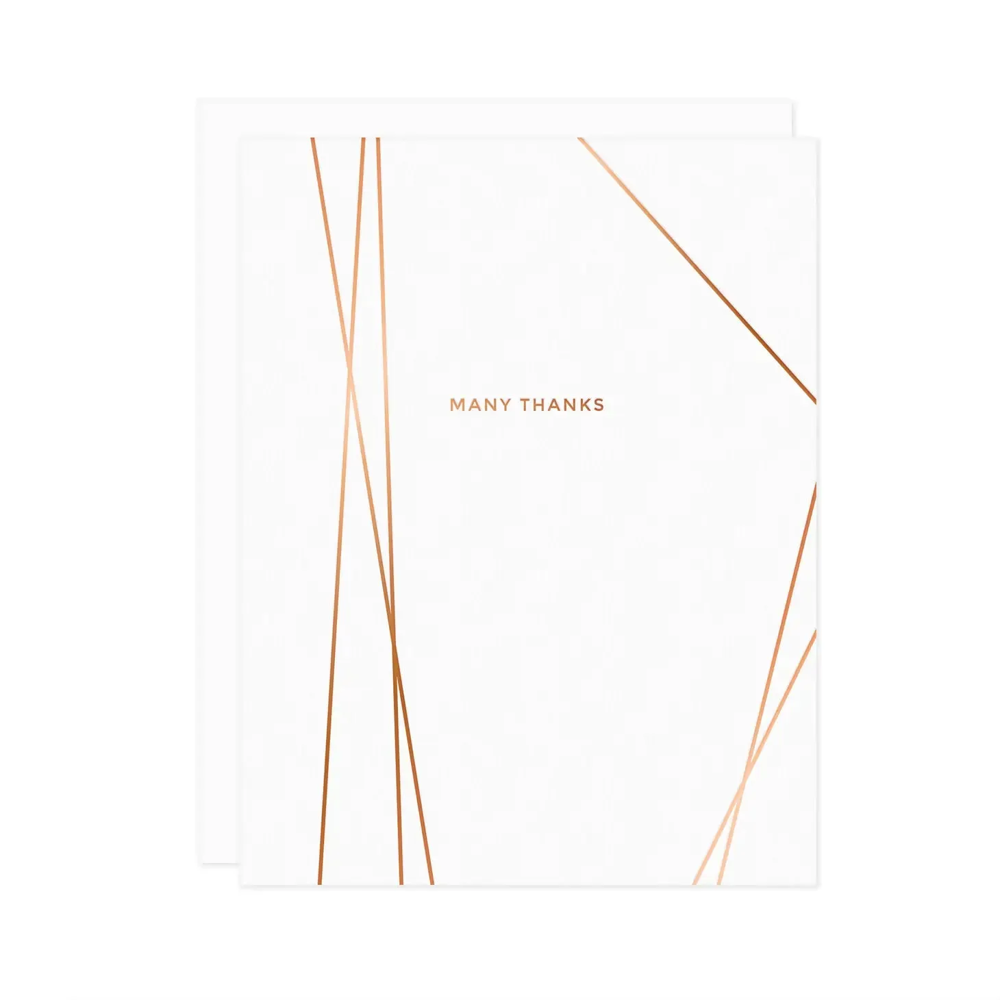 Many Thanks Card