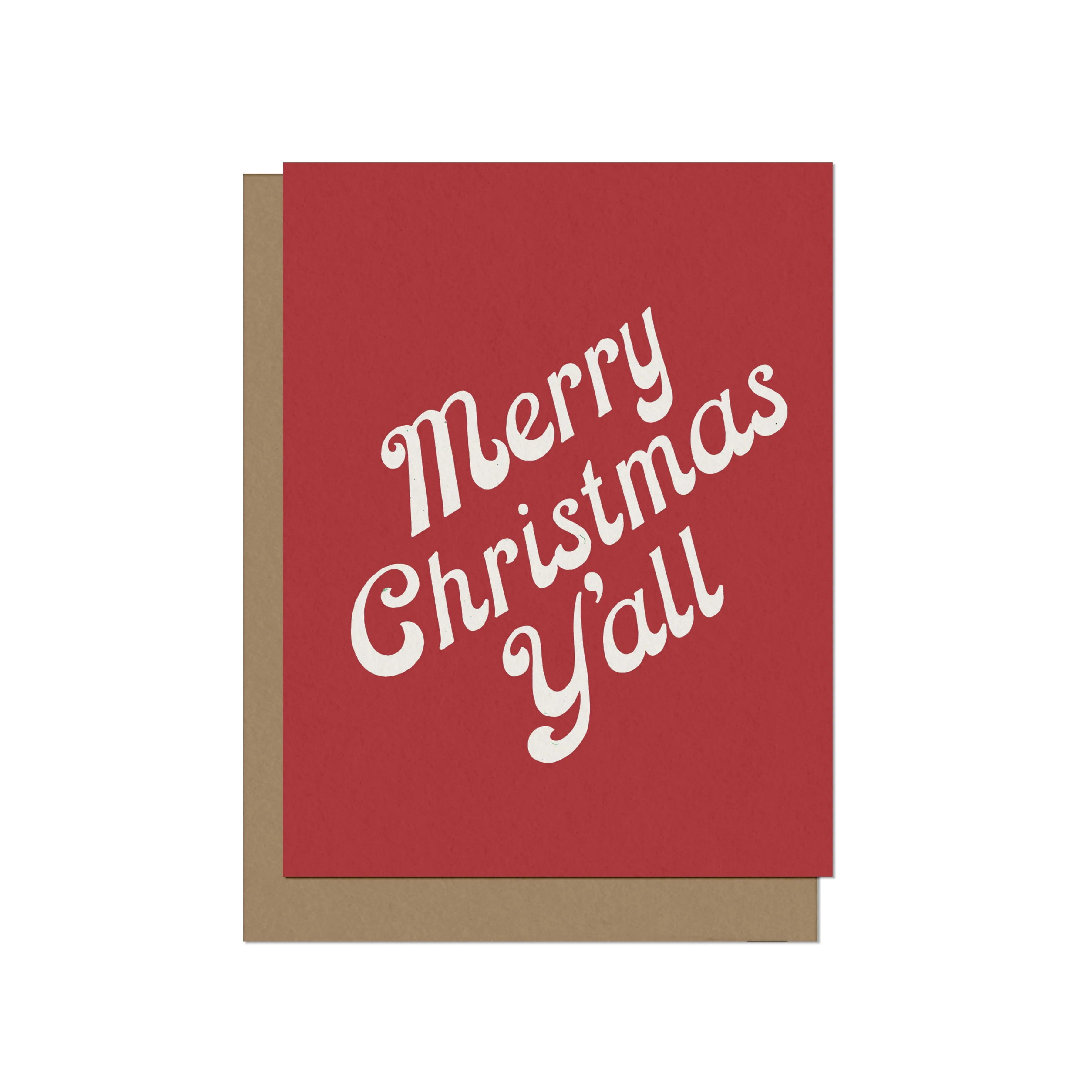 Merry Christmas Y'all | Blank Christmas Card