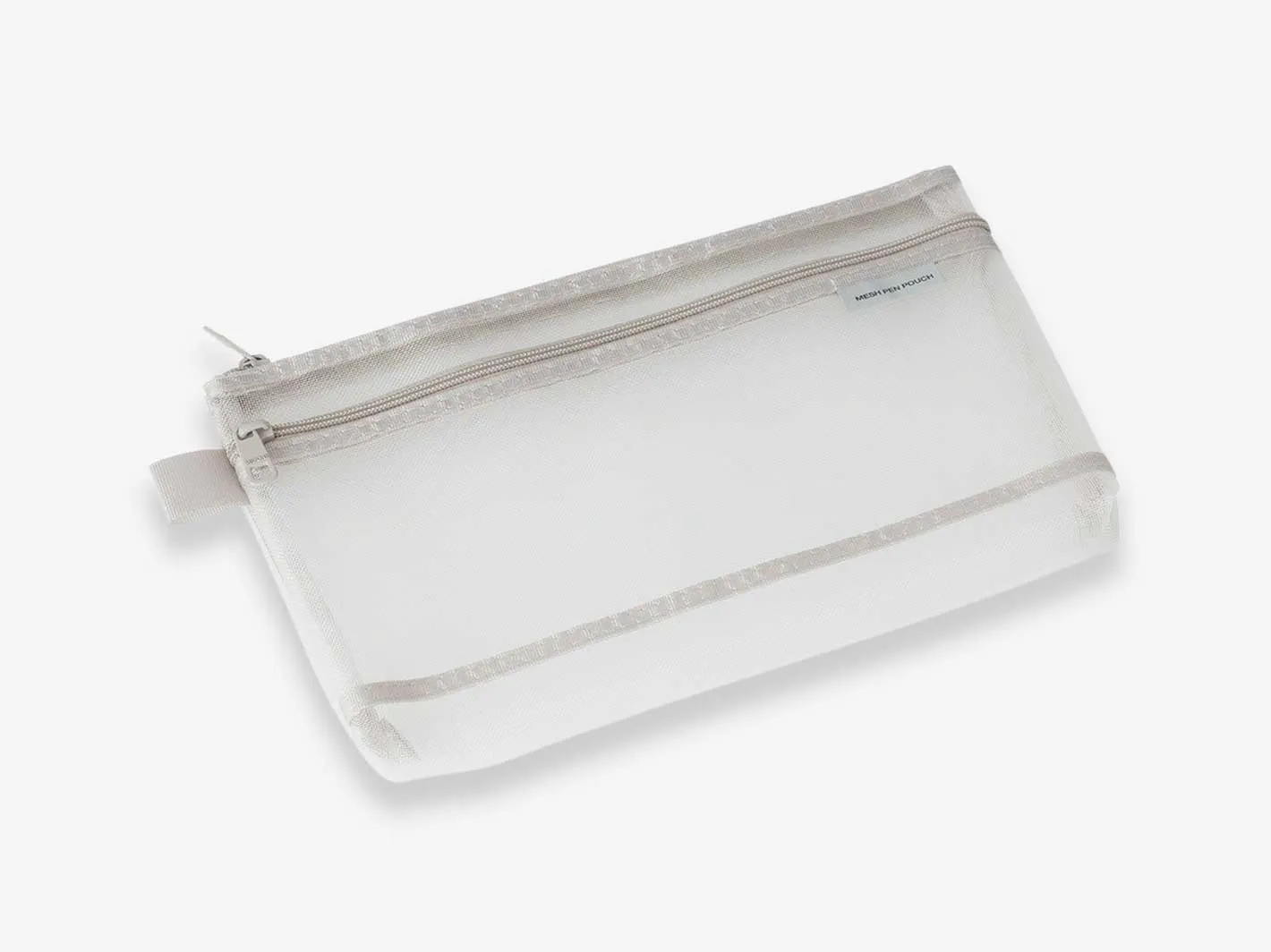 Mesh Pen Pouch Grey