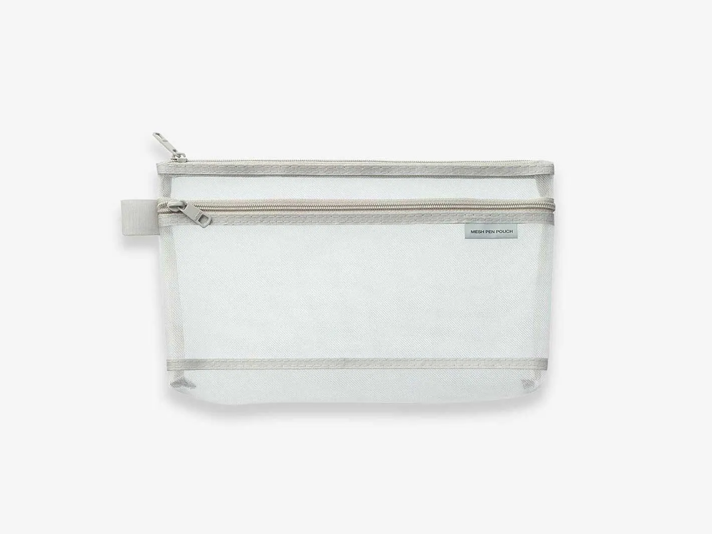 Mesh Pen Pouch Grey