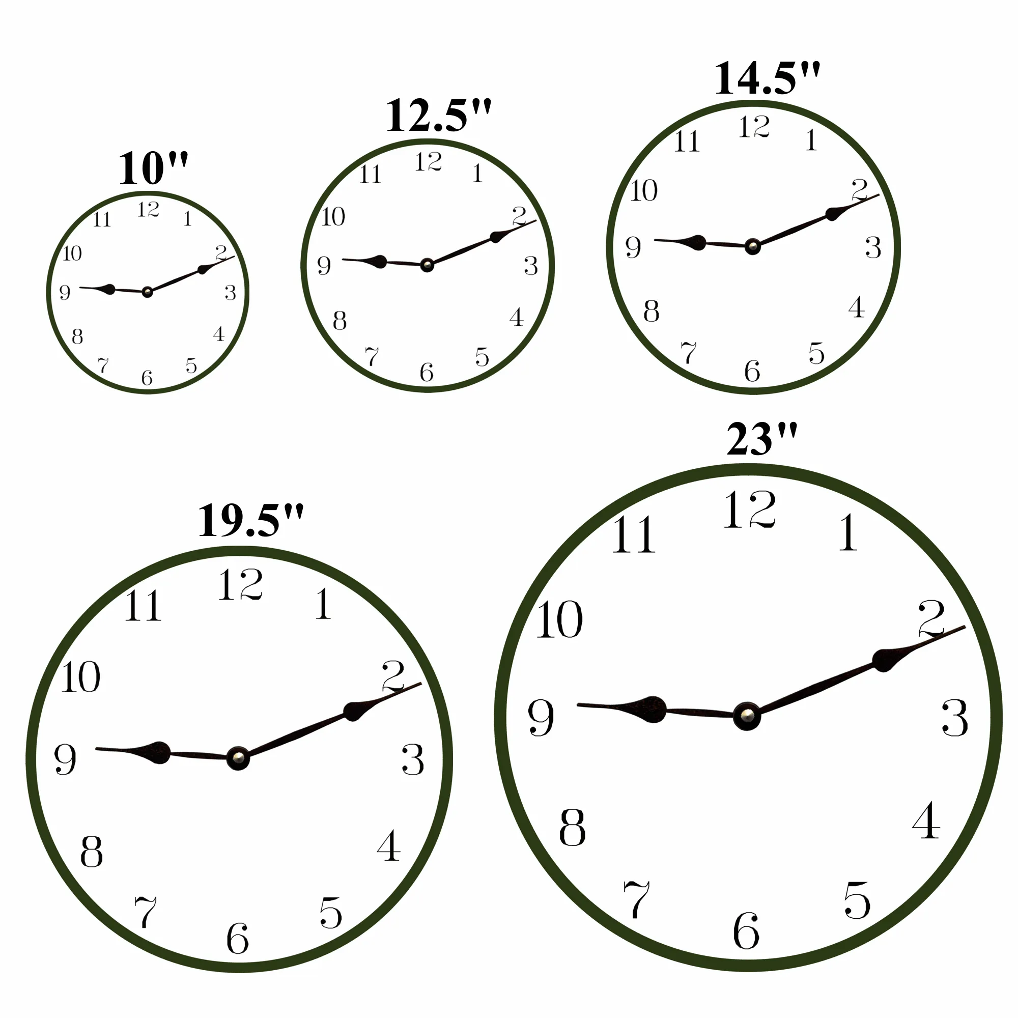 Motorcycle Clock with Custom Wording- Unique Motorcycle Clock