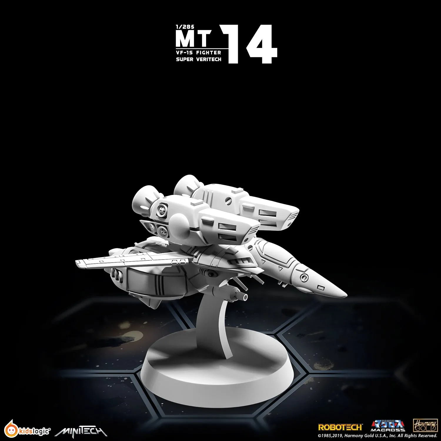 MT14 1/285 Macross VF-1S Super Veritech Fighter Mode