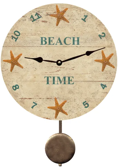 Nautical Starfish Clock