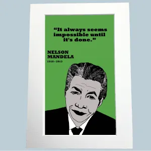Nelson Mandela Print