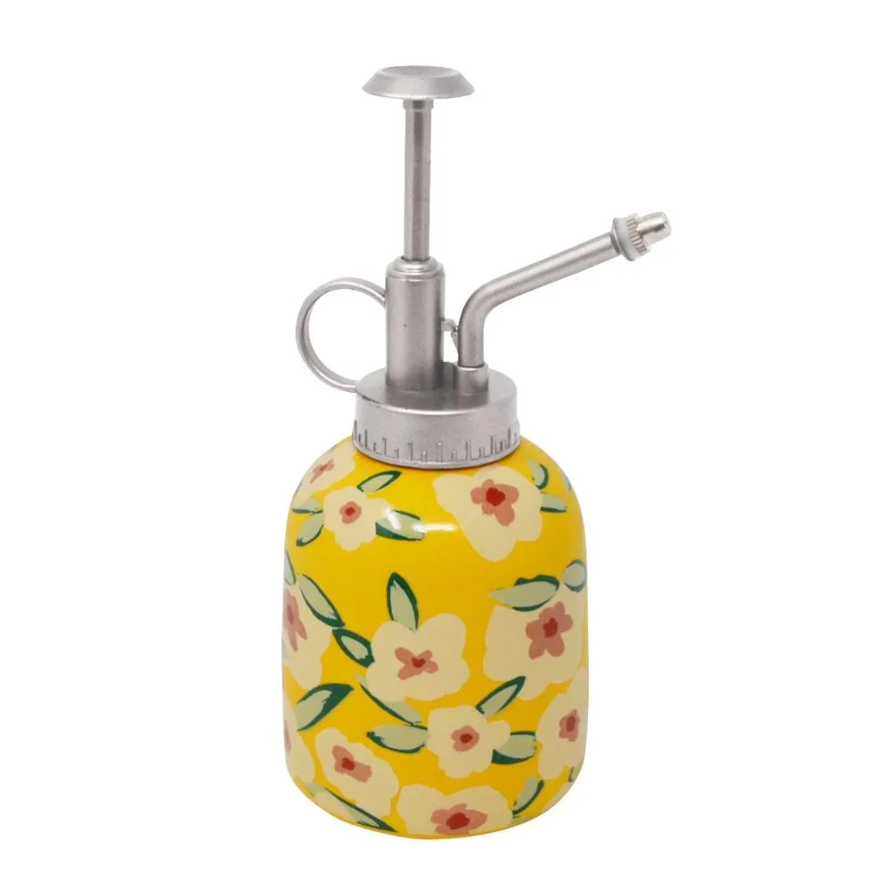 Nostalgia Imports Plant Mister & Spray Bottle - Floral Yellow (Ì)
