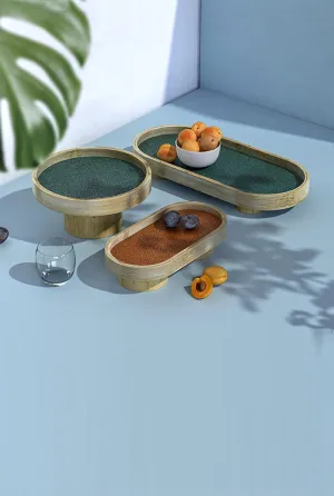 OVAL PODIUM TRAY - SMALL