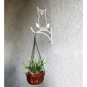 Owl Wall Planter Hanging