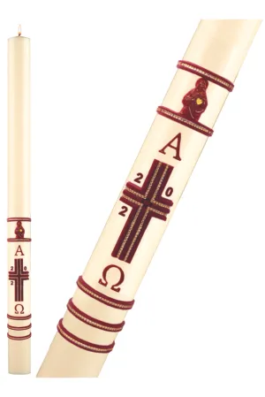Paschal Candle - Sacred Heart of Jesus