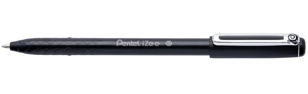 Pental Izee Retractable Ball Point Pen 0.7mm Black