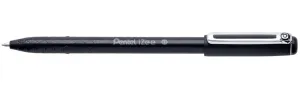 Pental Izee Retractable Ball Point Pen 0.7mm Black