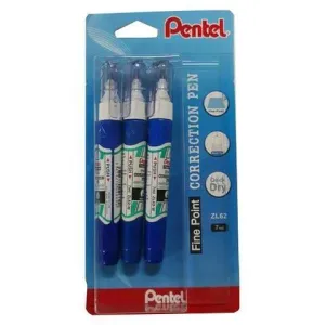 Pentel Correct Correction Pen7ml 3 Pcs
