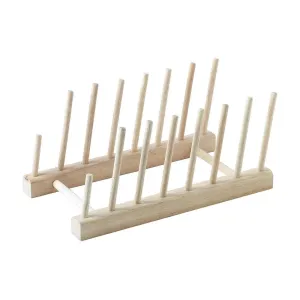 Plate Rack- Beechwood